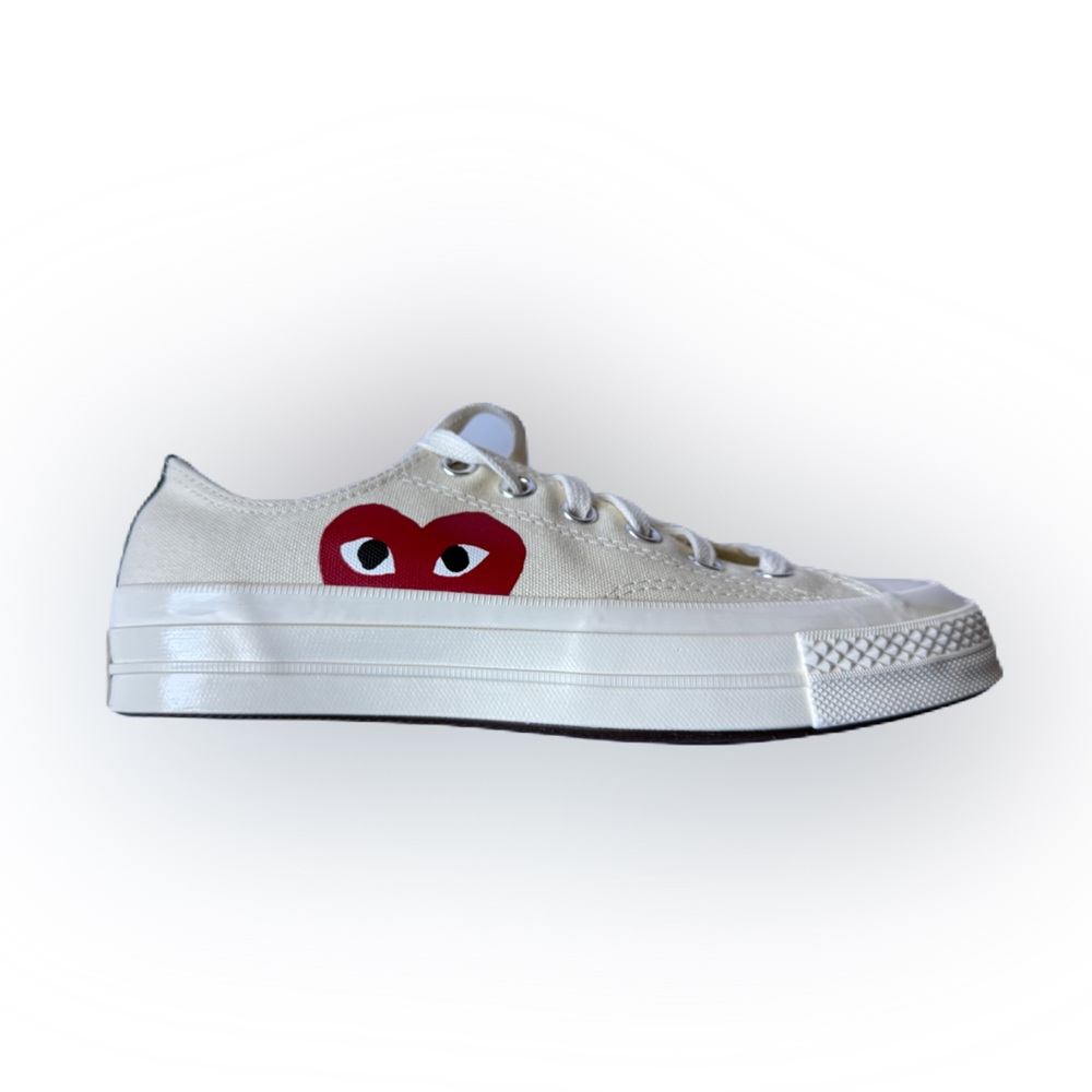 Converse All Star Play Comme De Garsons Low Top Sneakers NWB Unisex Wmns Size 8